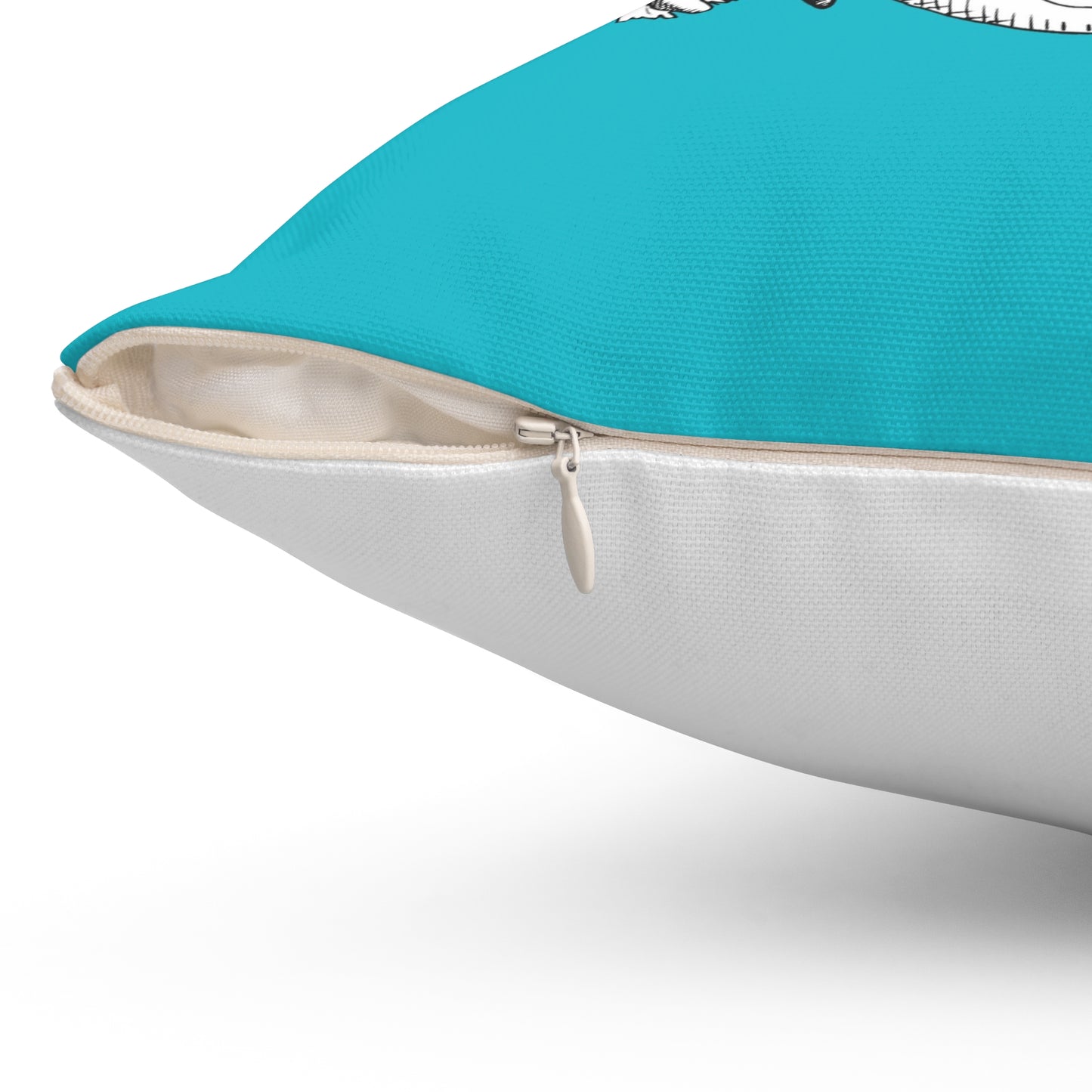 Spun Polyester Square Pillow