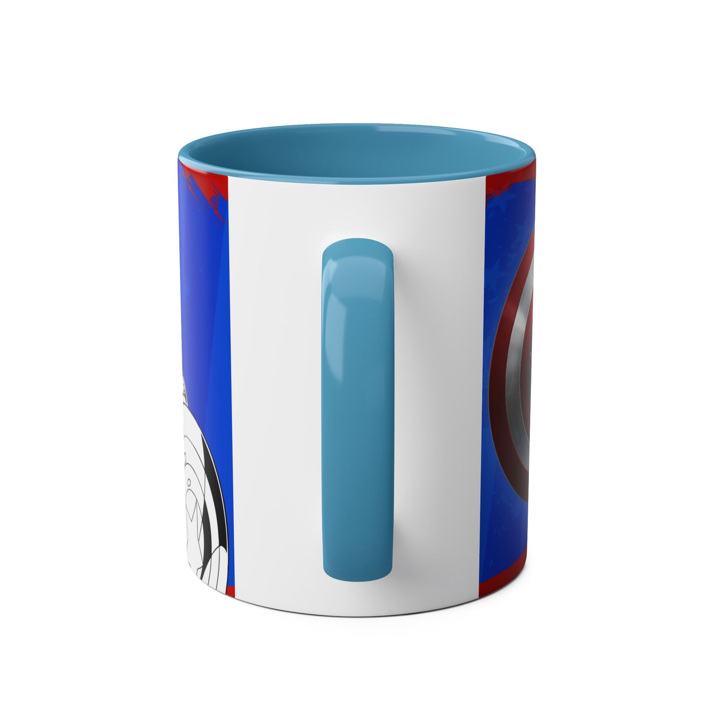 Two-Tone Coffee Mugs, 11oz