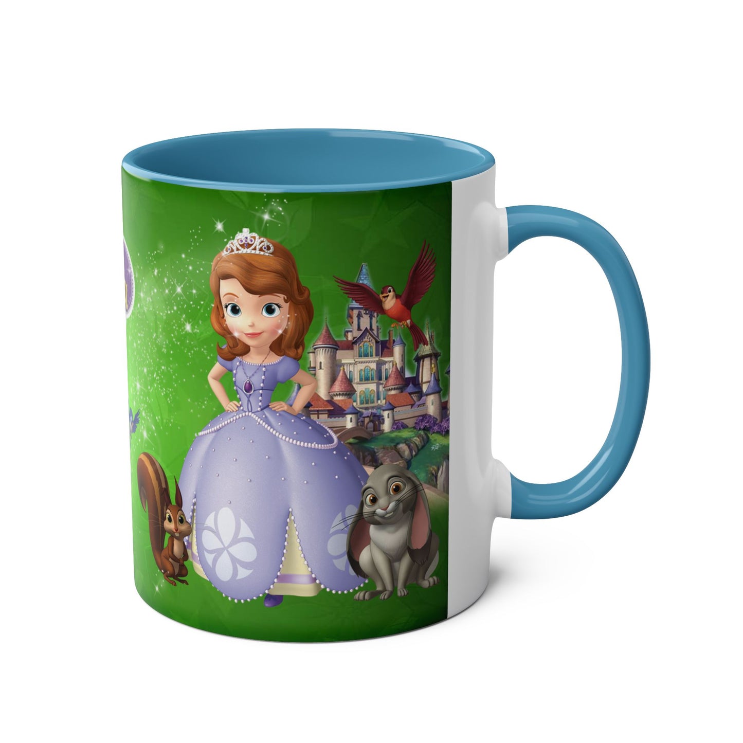 Two-Tone Coffee Mugs, 11oz