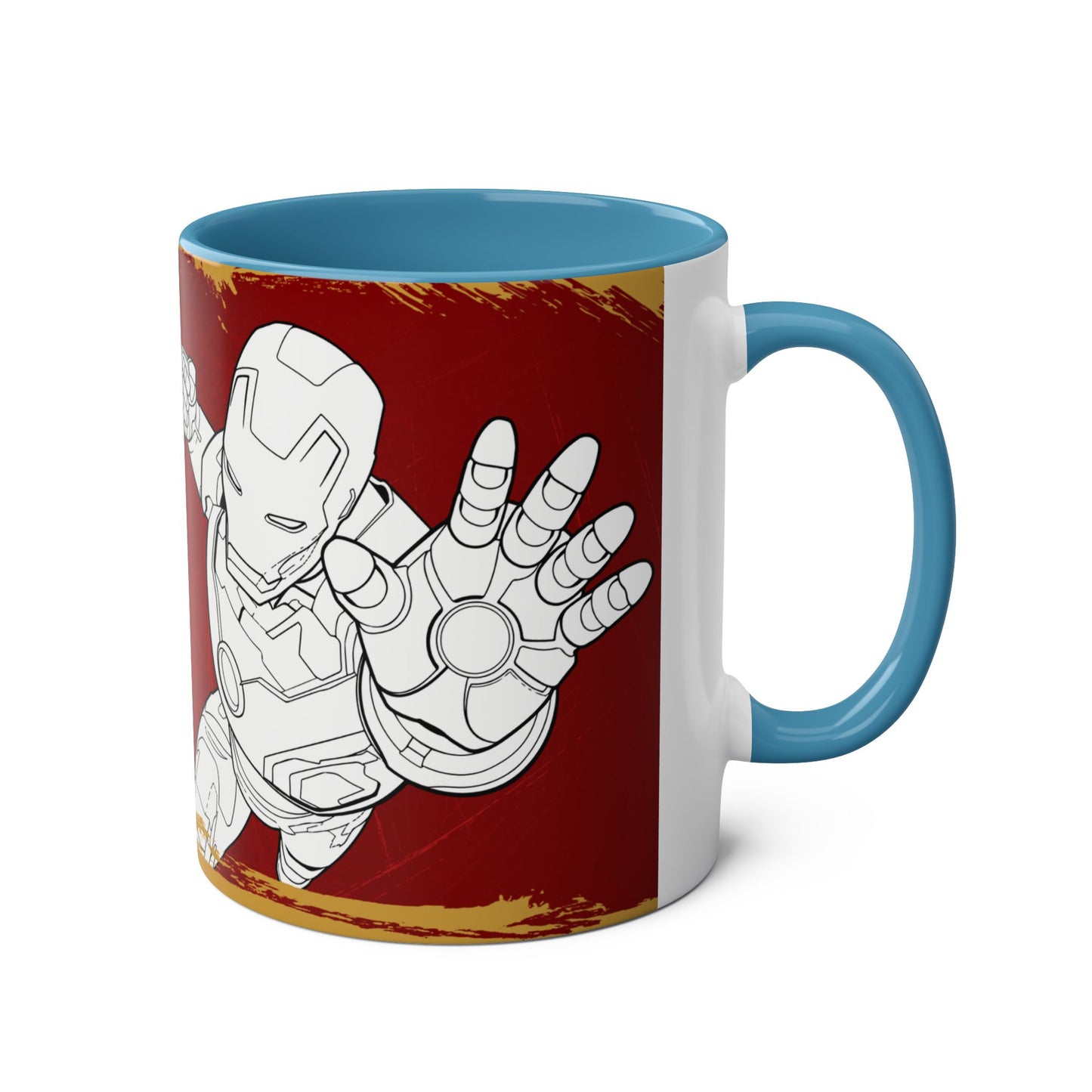 Two-Tone Coffee Mugs, 11oz