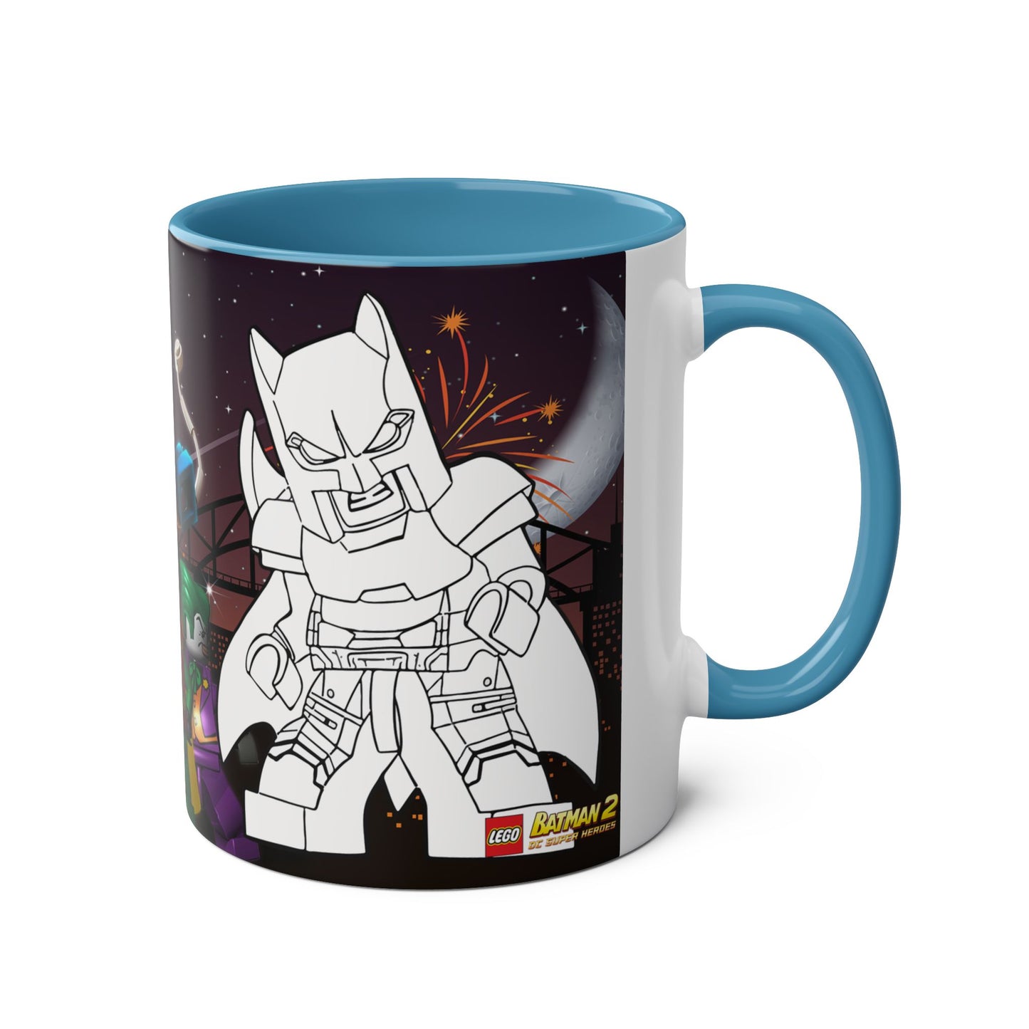 Two-Tone Coffee Mugs, 11oz