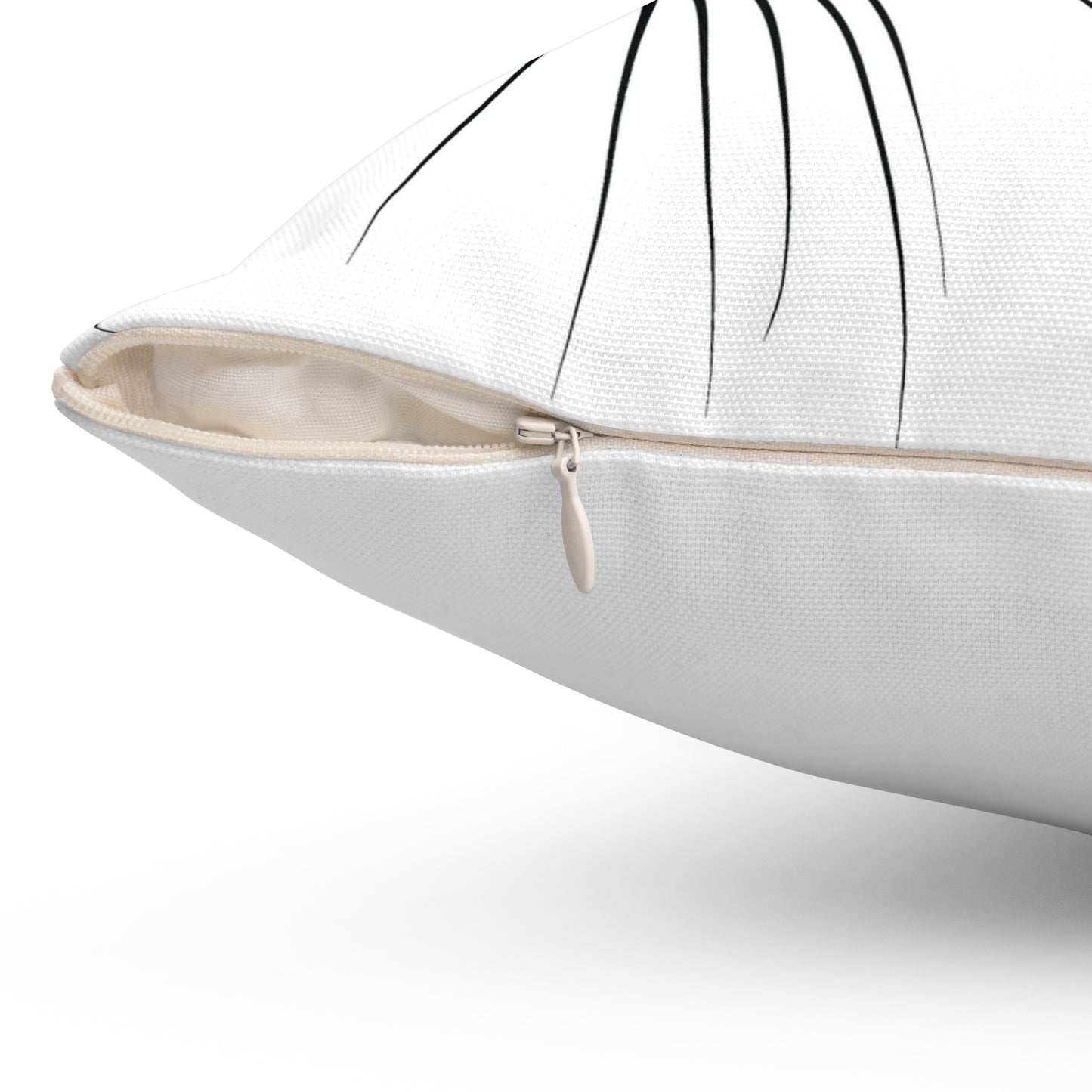 Spun Polyester Square Pillow