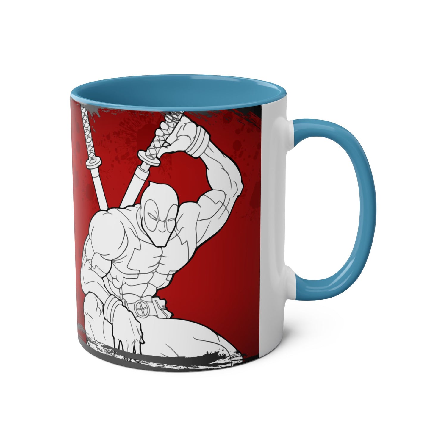 Two-Tone Coffee Mugs, 11oz