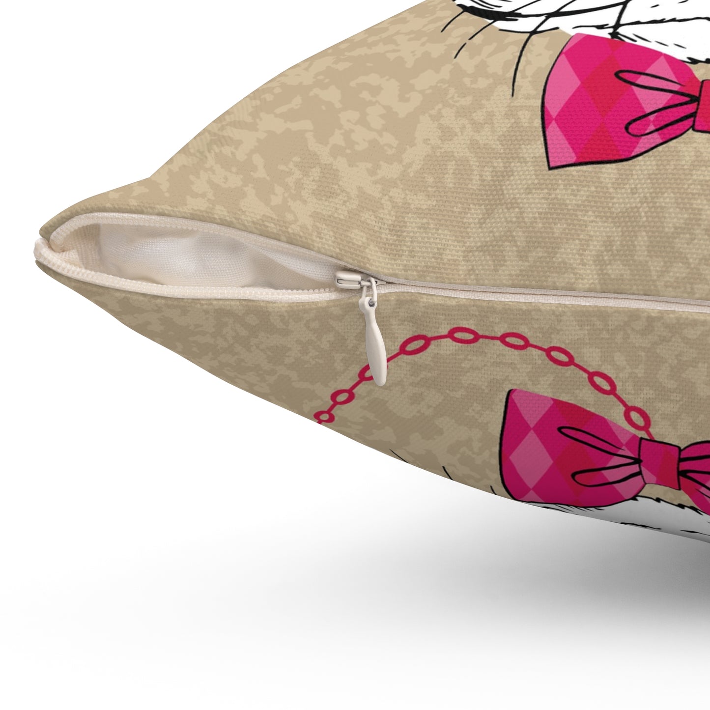 Spun Polyester Square Pillow