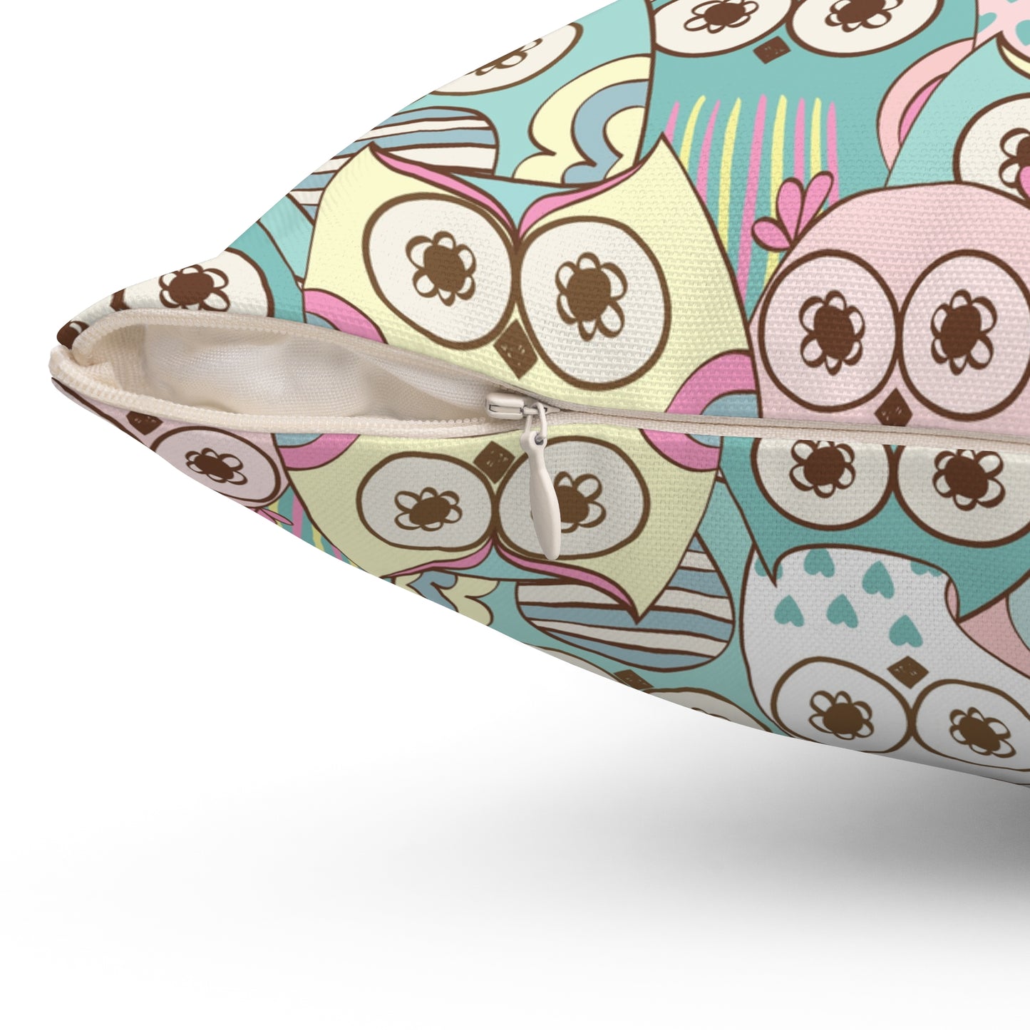 Spun Polyester Square Pillow