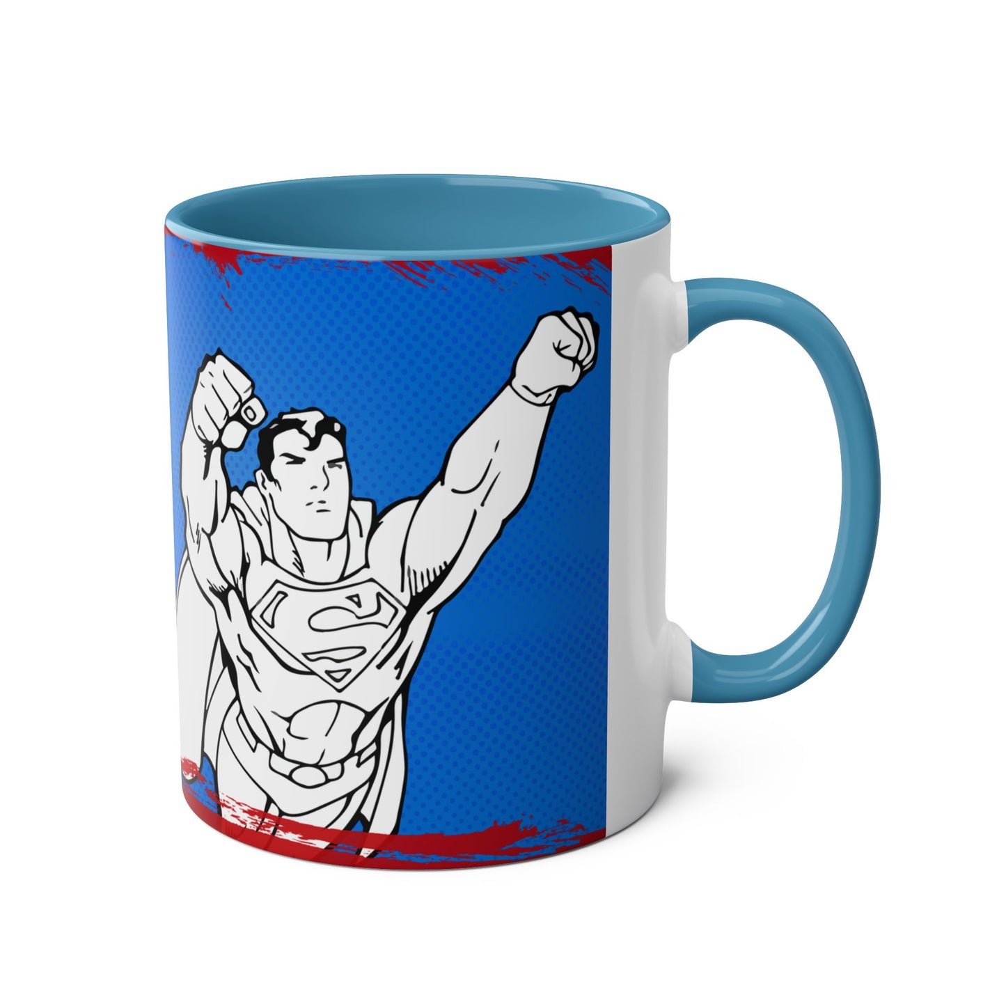 Two-Tone Coffee Mugs, 11oz