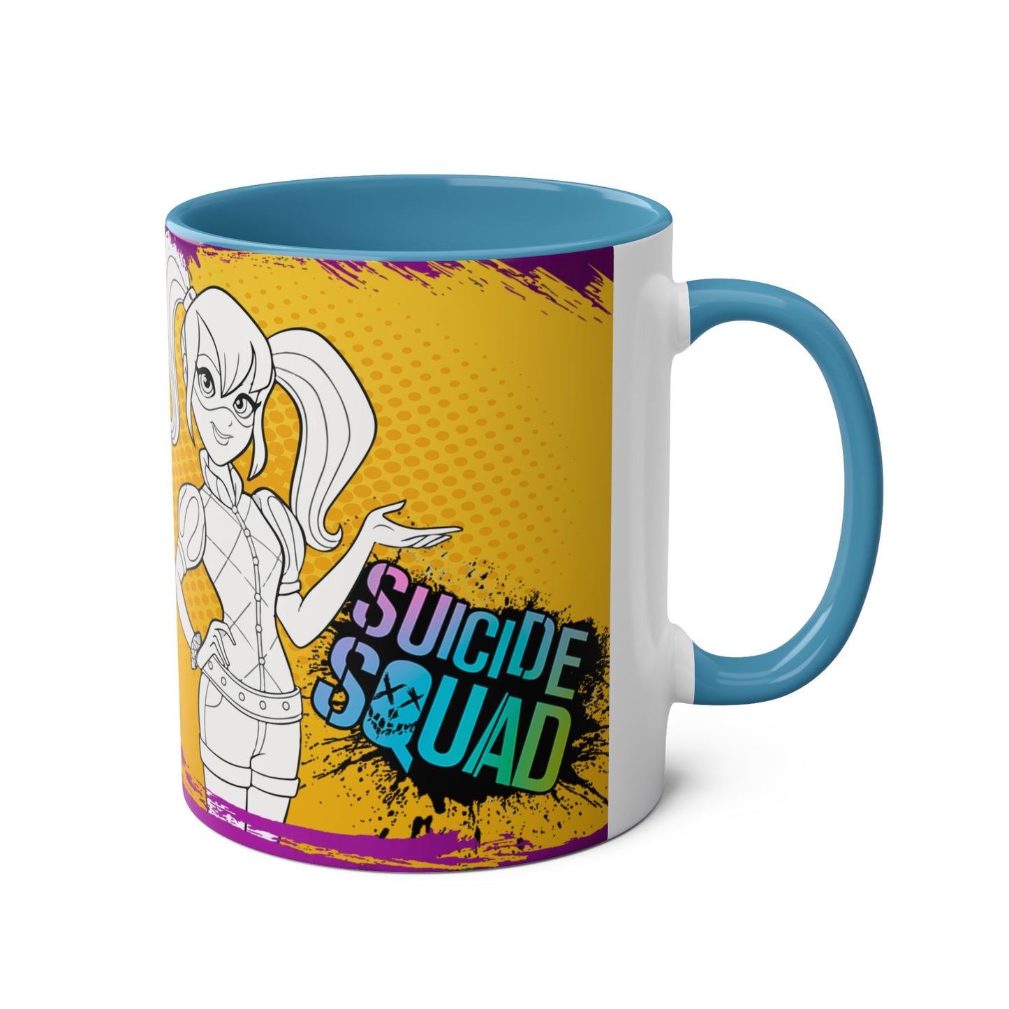 Two-Tone Coffee Mugs, 11oz