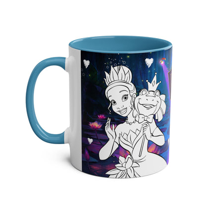 Two-Tone Coffee Mugs, 11oz